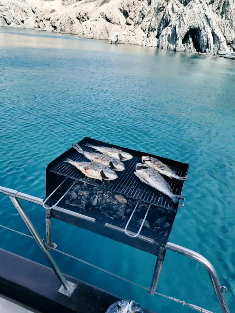 wooden sailing 40 guests φωτο barbeuce 6 (3)